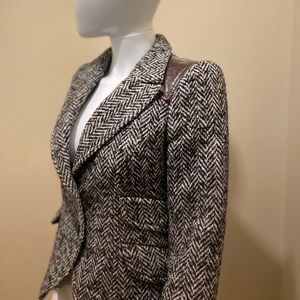 SMYTHE Herringbone Equestrian Jacket